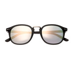 Champagne Polarized Sunglasses // Gray Frame + Gray Lens