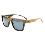 Canal Polarized Sunglasses // Brown + Black Walnut