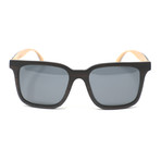 Nixon Polarized Sunglasses // Dark Walnut Brown