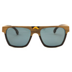 Canal Polarized Sunglasses // Brown + Black Walnut