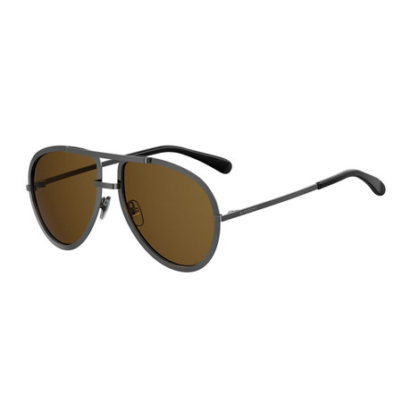 Givenchy // Unisex Modern Aviator Sunglasses