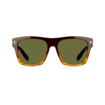 Givenchy // Unisex Wayfarer Sunglasses // Brown Black-A6 Brown