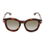 Givenchy // Women's Tortoise Sunglasses // Dark Havana + Brown Gradient