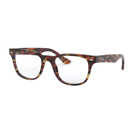 Women's Rectangular Tortoise Colored Eyeglasses // Tortoise