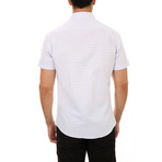 Frank Short-Sleeve Button-Up Shirt // White (XS)