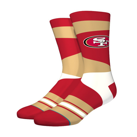 49ers Retro Socks // Red (S)