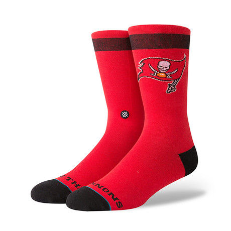 Bucs Fire The Cannons Socks // Red (S)