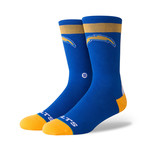 Go Bolts Socks // Blue (L)