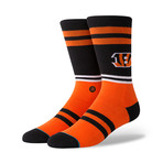 Bengals Logo Socks // Orange (L)