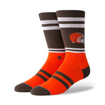 Browns Logo Socks // Brown (M)