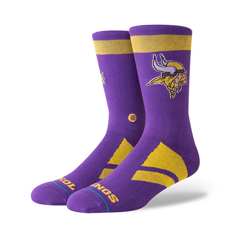 Skol Vikings Socks // Purple (S)