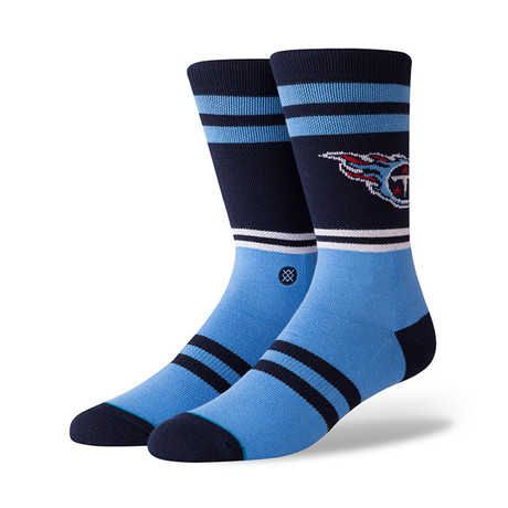 Titans Logo Socks // Blue (M)
