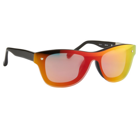 Men's PL5C1 Sunglasses // Black + Sunset
