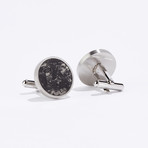 Real Forged Carbon Fiber Cufflinks