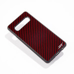 Red Carbon Fiber Phone Case // CLASSIC Series (iPhone X/XS)