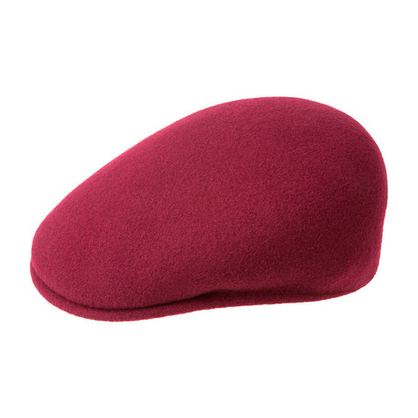 504 Kangol Cap // Garnet (S)