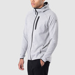 Combat Full Zip Hoodie // Gray (M)