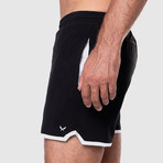 Baseline 2-In-1 Shorts // Black (L)