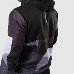 Glacier Windbreaker // Black (L)