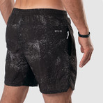 Baseline 2-In-1 Shorts // Black Mist (S)