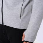 Combat Full Zip Hoodie // Gray (M)