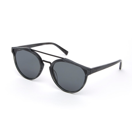 Men's Shad Round Polarized Sunglasses // Gray