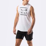 Talk Is Cheap Training Muscle Tank // White (M)