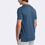 Fundamental T-Shirt // Blue (L)