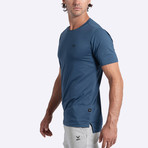 Fundamental T-Shirt // Blue (XL)