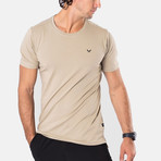 Fundamental T-Shirt // Khaki (XL)