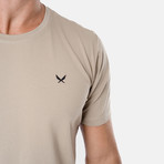 Fundamental T-Shirt // Khaki (XL)