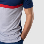 Uppercut T-Shirt // Navy + Gray (XL)