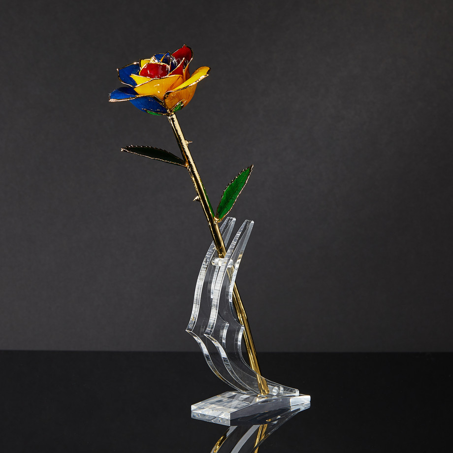 Eternal Rose - Everlasting Gold Dipped Roses - Touch of Modern