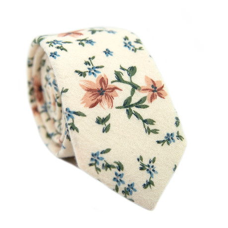 Sugar Blossom Tie // Cream