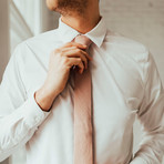 Mauve Tie // Pink