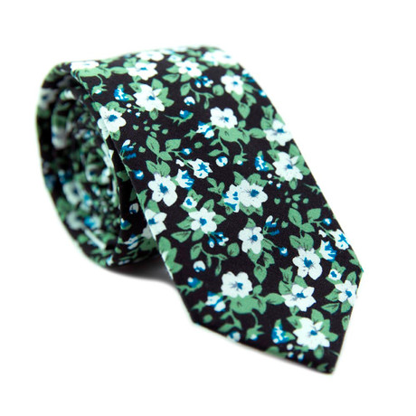 Morning Glory Tie // Green