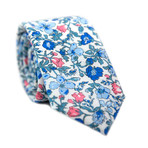 Spring Bloom Tie // Blue