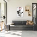 Traditional Warrior // Unknown Artist (12"W x 18"H x 0.75"D)