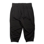 Cropped French Terry Pants + Slash Pocket // Black (XL)
