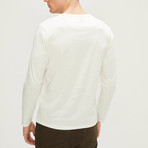 Pressurized Long Sleeve T-Shirt I // Off White (M)