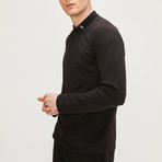 Rosette Long-Sleeve T-Shirt // Black (XL)