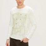 Pressurized Long Sleeve T-Shirt I // Off White (M)