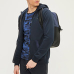 Zip-Up Hoodie // Navy (M)