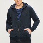 Zip-Up Hoodie // Navy (S)