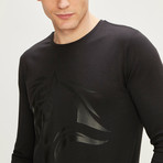 Pressurized Long-Sleeve T-Shirt I // Black (XL)