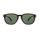 Persol Men's PO3019S Square Sunglasses //Black+ Gray