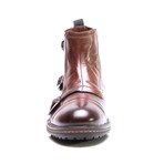 Jared Triple Monk Boot // Antique Brown (Euro: 40)