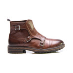 Jared Triple Monk Boot // Antique Brown (Euro: 40)