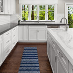 Indigo Willow // Area Rug (2.6'L x 8'W)