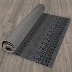 Adobe In Charcoal // Area Rug (2.6'L x 8'W)